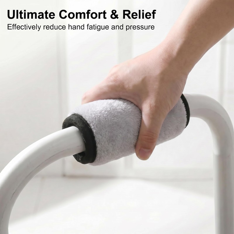 2 Pack Universal Walker Handle Cushion Pads, Soft Non-Slip Padded