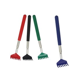 AOTISBAO 4 Pieces Extendable Antipruritic Telescopic Scratchers for Head, Back, Legs, Ickling Massage (Random Color)