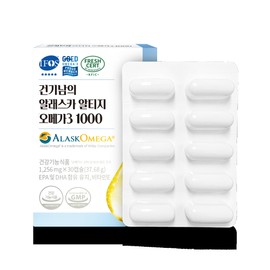 Geongi Nam's Alaska Altige Omega 3 1000mg 12 months EPA 720mg DHA 280mg / 건기남의 알래스카 알티지 오메가3 1000mg 12개월 EPA 720mg DHA 280mg