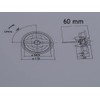 CR-MOESANCO® Motorhome or Caravan White Entry Lock with Handle and