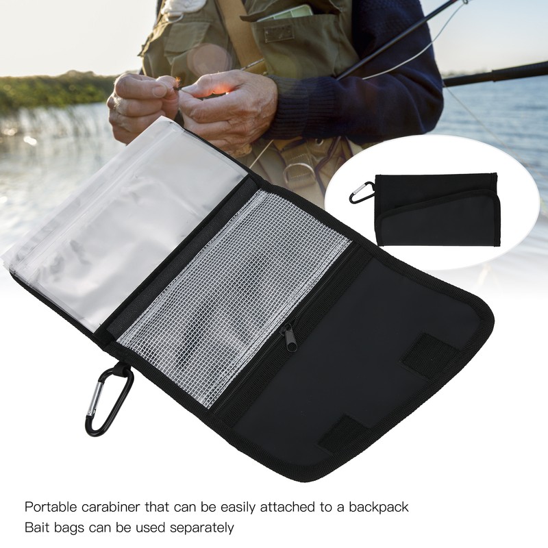 Fishing Bait Lure Bag Waterproof Portable Fishing Lure Organize Storage