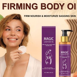 Firming Body Oil- Massage Body Oil,Luxury Body Oils for Women,Body Glow Oil,Stretch Mark Oil,Deep Hydration,Sweet Almond & Lavender Oils,Lightweight,Greasy Glow Remedy for Dry Skin