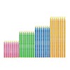 LATRAT 32pcs Bag Sealing Clips Plastic Sealer Stick, Freshly Durable