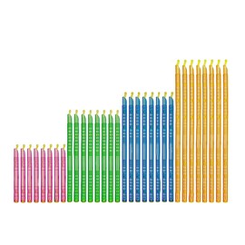 LATRAT 32pcs Bag Sealing Clips Plastic Sealer Stick, Freshly Durable Sealing Rod for Food Bag, Moisture Resistant and Reusable
