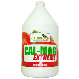 GS Plant Foods Cal-Mag Extreme Liquid 1 Gallon Fertilizer with Calcium, Magnesium, Iron and Sulfur Supplement, Corrects Secondary Nutrient & Trace Element Deficiencies, N-P-K of 2-0-0
