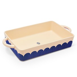 Great Jones Hot Dish (Blueberry) | 9"x13" Ceramic Casserole Dish | Oven-Safe to 500°F | Dishwasher, Freezer & Microwave-Friendly | Perfect for Lasagna, Cakes, Roasts & More | Durable Bakeware