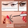Magnetic Eyelashes Set with Eyeliner - Fox Style 7 Pairs