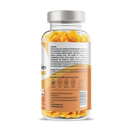 Pharmanostix Turmeric Curcumin with Ginger Vegan Gummies - Natural Orange Flavour - Delicious Daily High Strength Gummy for Adults - 13500MG Turmeric Gummies Per Daily Serving (60 Gummies)