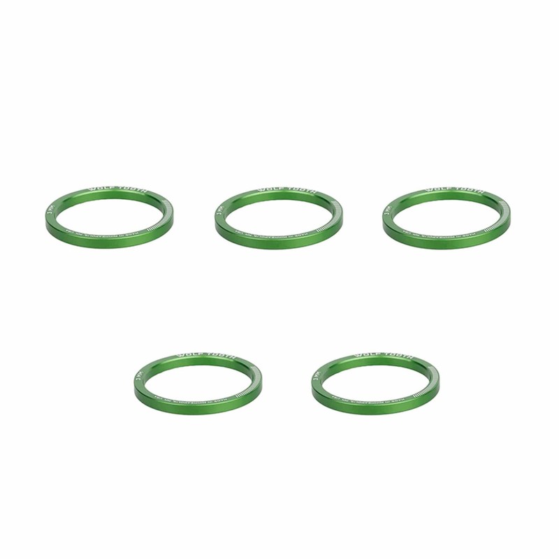 Wolf Tooth Components Precision Headset Spacer - 5-Pack Red, 15mm