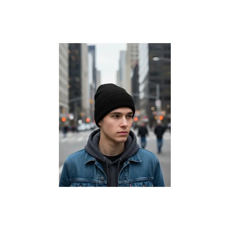 Gorro Bini Liso Bonete Para Frio Unisex
