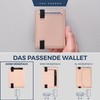 VON HEESEN Slim Wallet with RFID Protection - Mini Wallet