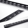 MorningRo 6 Pcs Dual Track Upright Wall Shelving System Heavy