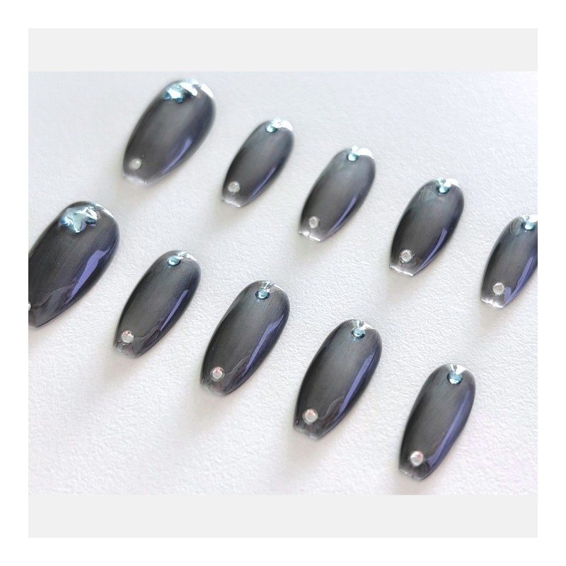 [Static] Handmade nail tips - Oval / [정적 Static] 수제네일팁