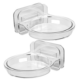 KOMBIUDA 2pcs Security Camera Bracket Monitor Stand Small Wall Shelf Easy Installation