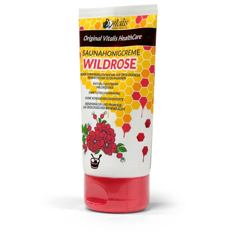 Finnsa Vitalis Saunahonig-Creme 150 g, Wildrose