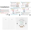 Smart Switch Wireless WiFi Remote Control Power Distribution 2200W 95‑240VAC