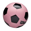 WILSON Traditional Soccer Ball - Size 5, Pink/Black