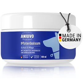 ANIUVO® Paw Balm [100 ml Storage Pack] - Paw Care for Dogs Against Dry and Wound Paws - High-Quality Paw Protection for Your Dog with Beeswax, Shea Butter and Apricot Kernel Oil