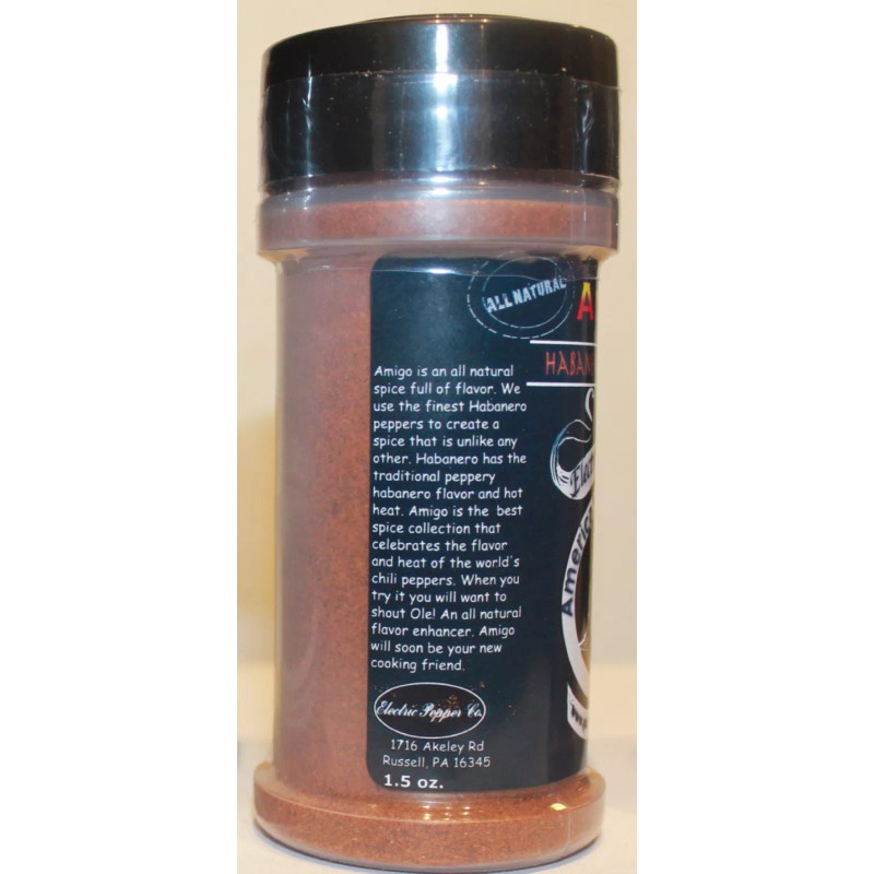 Amigo Chili Pepper Powder Gift Set Habanero Chipotle Jalapeño Ancho