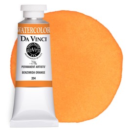 DA VINCI PAINT Benzimida Orange (37mL Watercolor)