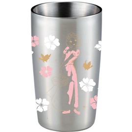 ヤクセル タンブラー ウォーターカラー 白雪姫 300ml ステンレス真空タンブラー 80682