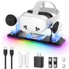 Charging Dock for Meta Quest 3S/3, Kinwin PD 18W Fast