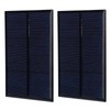 2Pcs Mini Solar Panel Epoxy Power Module Battery Polysilicon Industrial