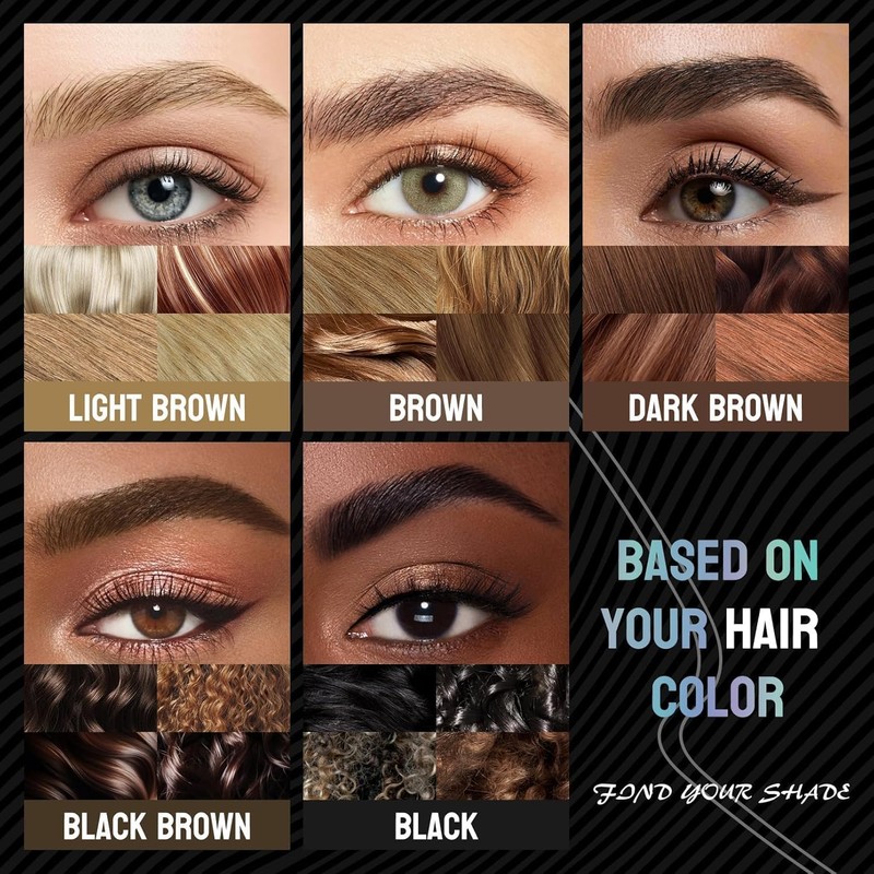 Microblading Eyebrow Pen,Liquid Eyebrow Pen,Magical Curved Brow Pen, Microblading EyebrowPen