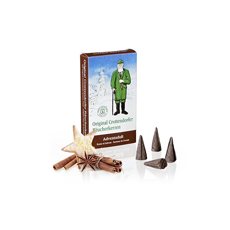 Original Crottendorfer Incense Cones, 4 Varieties in One Set, Various