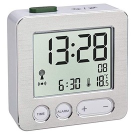 TFA Dostmann 60.2545 Digital Radio-Controlled Alarm Clock