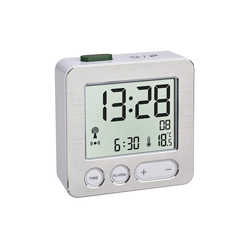 TFA Dostmann 60.2545 Digital Radio-Controlled Alarm Clock