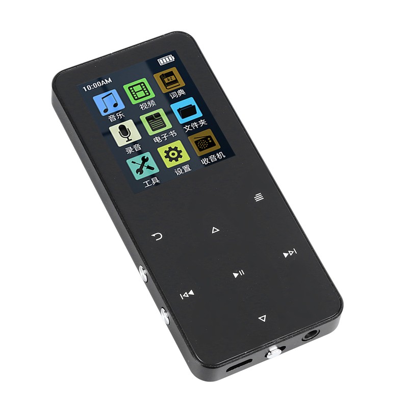 Bluetooth MP4 Player Touch Screen HiFi Lossless Sound Metal Shell