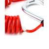QWORK Breakaway Trailer Cable, 4 Pack 4 Ft Brake Safety