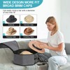 SLEEPING LAMB Hat Box for Travel and Storage, Collapsible Cowboy
