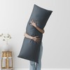 100% Egyptian Cotton Body Pillow Cover Long Pillow Case, 600