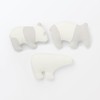 MUJI 84759741 Animal Cushion with Pockets, 10.0 x 6.5 inches
