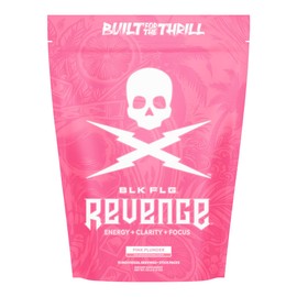 REVENGE™ Energy Stick Packs – Pink Plunder (Pink Lemonade) | Nootropic-Powered Energy, Clarity & Focus | On-the-Go Sticks | 15 Count Pouch