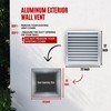 Fits 20x20 Wall Opening Anodized Aluminum Exterior Wall Vent by