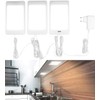 Luminea Under Cabinet Lighting: Set of 3 LED Under-Unit Panels