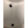 KINGSMAN 19 Inch Durable Round Topmount/Self Rimming/Drop In Vitreous Ceramic