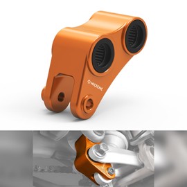 NICECNC 40MM/1.57" Rear Lowering Links Rear Suspension Lowering Triangle Compatible with 690 Enduro/Enduro R/SMC/SMCR 2008-2018, Orange