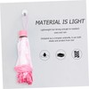 FRCOLOR Raining Folding Umbrella Transparent Travel Umbrella with Creative Floral