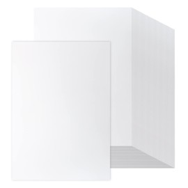 200 Sheets White Card Stock Printer Paper 32 lb/120 gsm Business Paper, White Cardstock Paper for Pringting, Copy, Arts Crafts, Letters, Invitations, Laser & Inkjet Printer Compatible (White)
