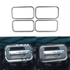 Generic Car Outside Door Handle Frame Trim Decals Sticker Real