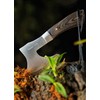 GEERMOLAN Camping Hatchet Overall 8.5in w/4in Blade, Compact Camp Axe