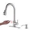 Touchless Kitchen Faucet with Pull Down Sprayer, Motion Sensor Kitchen