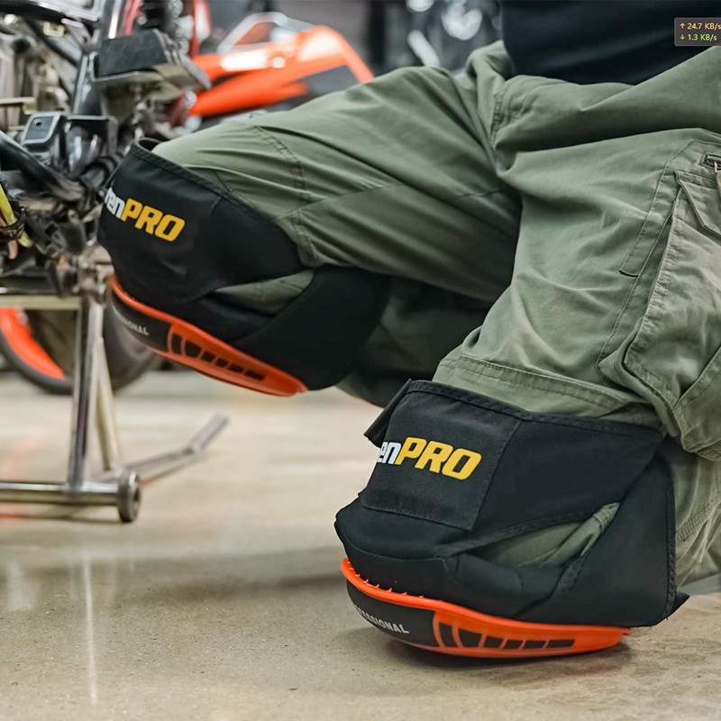 GRENPRO Professional Knee Pads for Work,Heavy Duty Thick Foam Knee