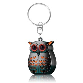 Cosmeria Owl Nail Clippers, Professional Stainless Steel Foldable Mini Nail Scissors with Nail File, 2-in-1 Manicure and Pedicure Tool, Owl Keyring