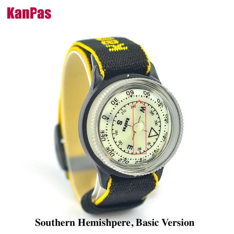 Magnetic Wrist Compass for Hiking & Outdoor Navigation – 39mm