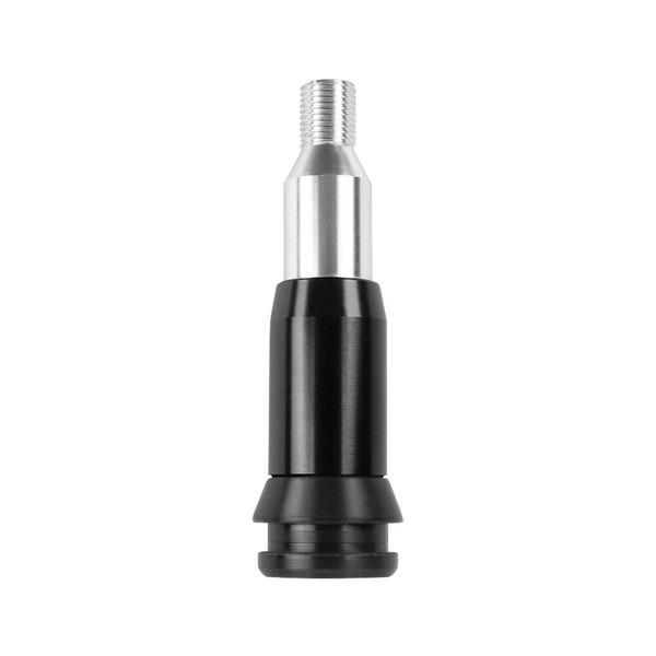 Shift Knob Universal 12mm/18mm Type Push Type Gear Shift Converter, Car Shift Head Accessories, Converter, Extension Rod (Black, M12)